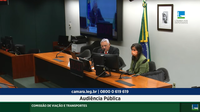 ANTT participa de audiência pública da Comissão de Viação e Transportes da Câmara dos Deputados