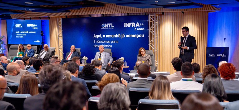 ANTT participa de celebração dos 3 anos da Infra S.A. e 10 anos do Observatório Nacional de Transporte e Logística