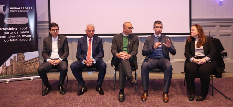 ANTT participa do InfraLeaders 2025 no Reino Unido e apresenta projetos a investidores internacionais