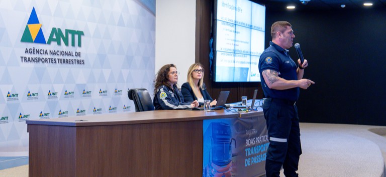 ANTT realiza palestra Boas Práticas em Transporte Rodoviário de Passageiros, com o tema “Identificação de Passageiros”