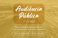 ANTT realiza segunda sessão pública da AP nº 13/2022 sobre novo modelo de alocação de risco