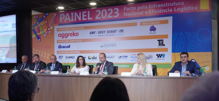 ANTT recebe evento Pacto pela Infraestrutura Nacional e Eficiência Logística 2023