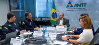 ANTT recebe PRF para reunião de alinhamento operacional