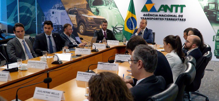 ANTT recebe representantes do setor ferroviário para alinhar planos de atuação para o 2º semestre