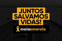 Campanha Maio Amarelo inicia neste domingo (1º/5)