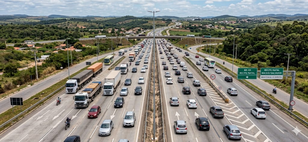 Mais de 11,3 milhões de veículos registrados nas rodovias reguladas pela ANTT durante o feriado; concessionárias realizaram 11,5 mil atendimentos aos usuários