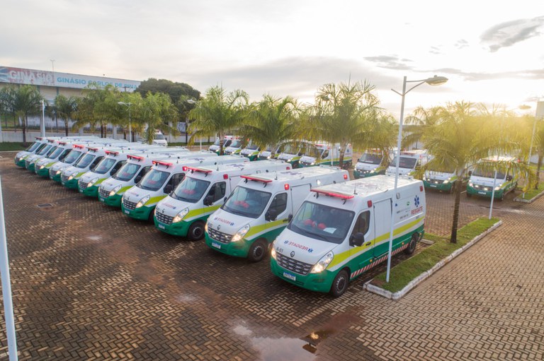 Frota de ambulâncias