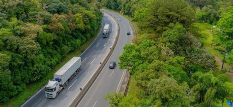 Foto corredor logístico