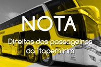 Saiba quais são os direitos dos passageiros que compraram bilhetes da Itapemirim