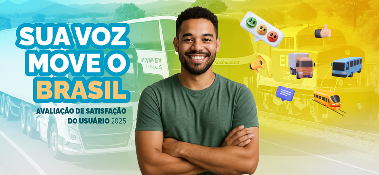 Banner com a IDV nova e as informações da pesquisa de satisfação