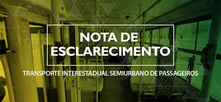 Banner com IDV padrão com nota de esclarecimento do transporte semiurbano entre GO e DF