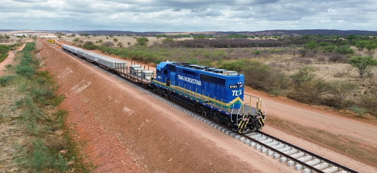 Transnordestina avança no Ceará e amplia mais 101 km de sua rede em direção ao Porto do Pecém