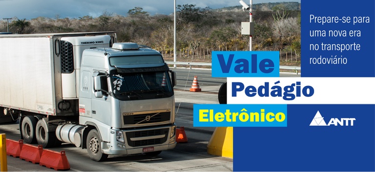 Vale-Pedágio obrigatório eletrônico inicia operação em 23/04/2025