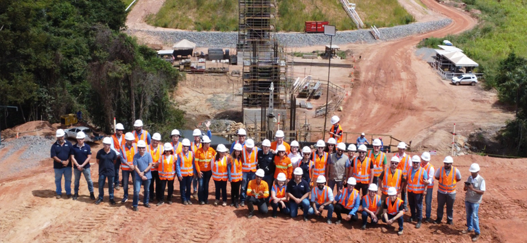 Visita técnica da ANTT identifica avanços nas obras da Ferrovia de Integração Centro-Oeste (FICO)