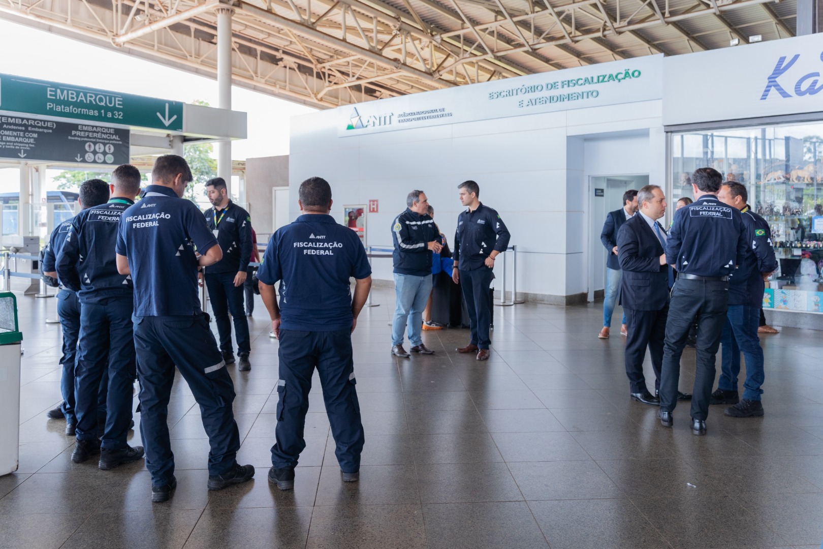 03/02/25 - Inauguração do novo escritório da Rodoviária de Brasília