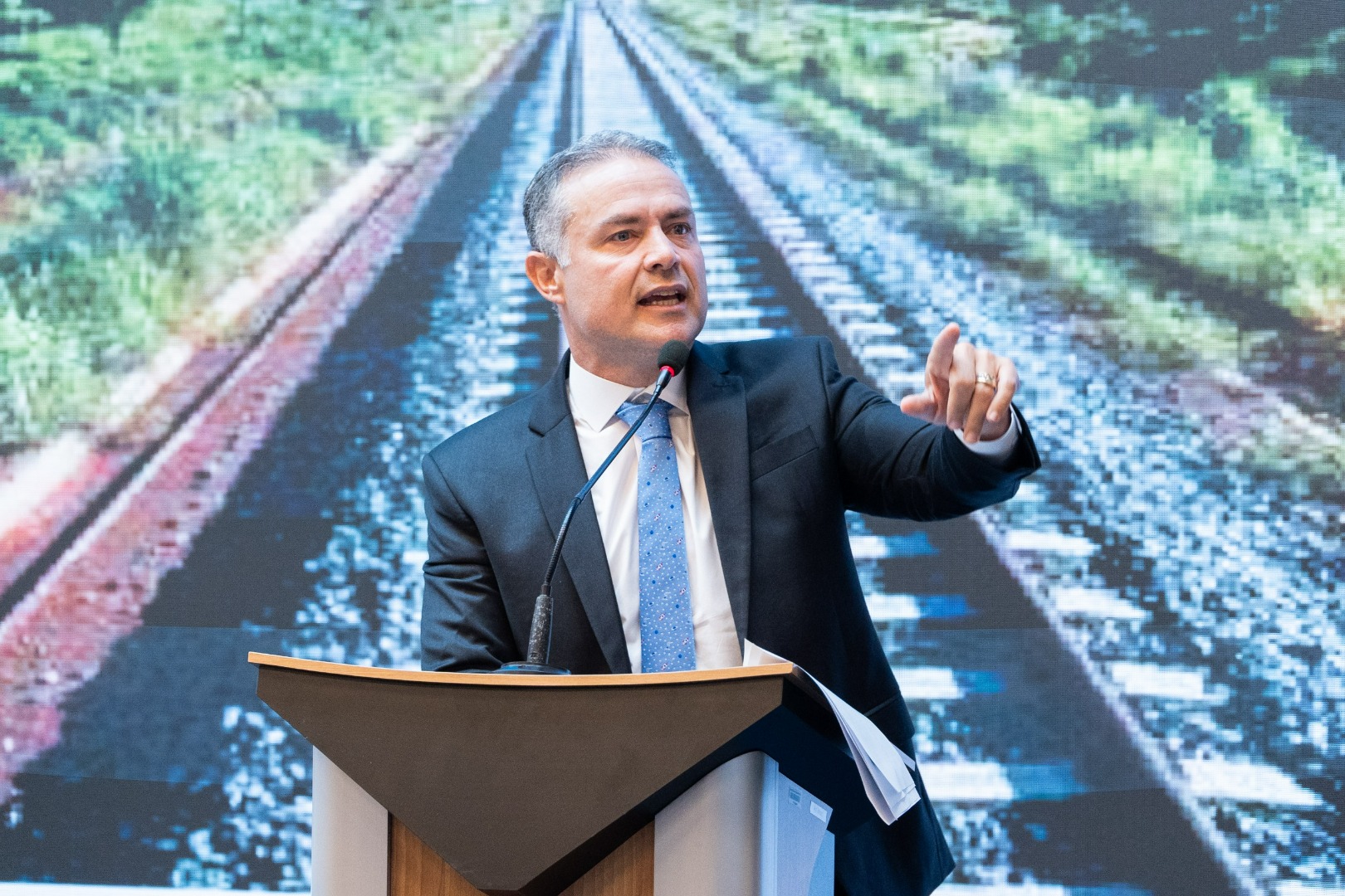 05/02/2025 - Cerimônia de Anúncio de Medidas para o Escoamento da Safra de Grãos 24/25