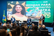 05/02/2025 - Cerimônia de Anúncio de Medidas para o Escoamento da Safra de Grãos 24/25