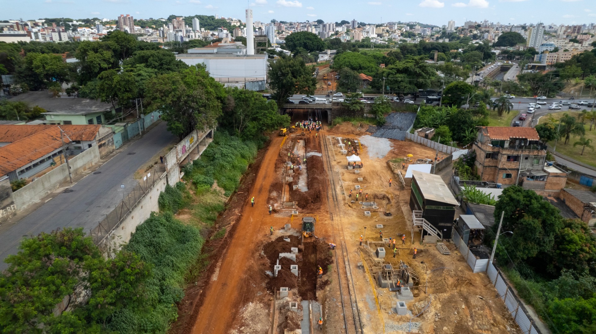 07/02/25 - Visita as Obras da Expansão da Linha 2 - Metrô BH/ VLI