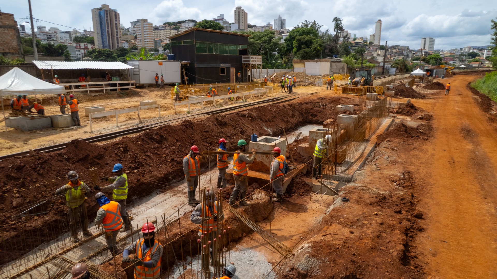 07/02/25 - Visita as Obras da Expansão da Linha 2 - Metrô BH/ VLI