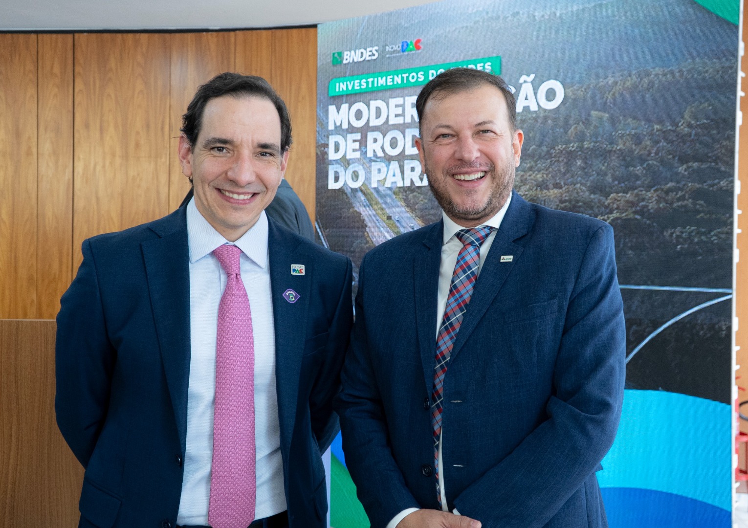 29/01/25 - Cerimônia de Anúncio do Financiamento do BNDS à Concessionária EPR Litoral Pioneiro