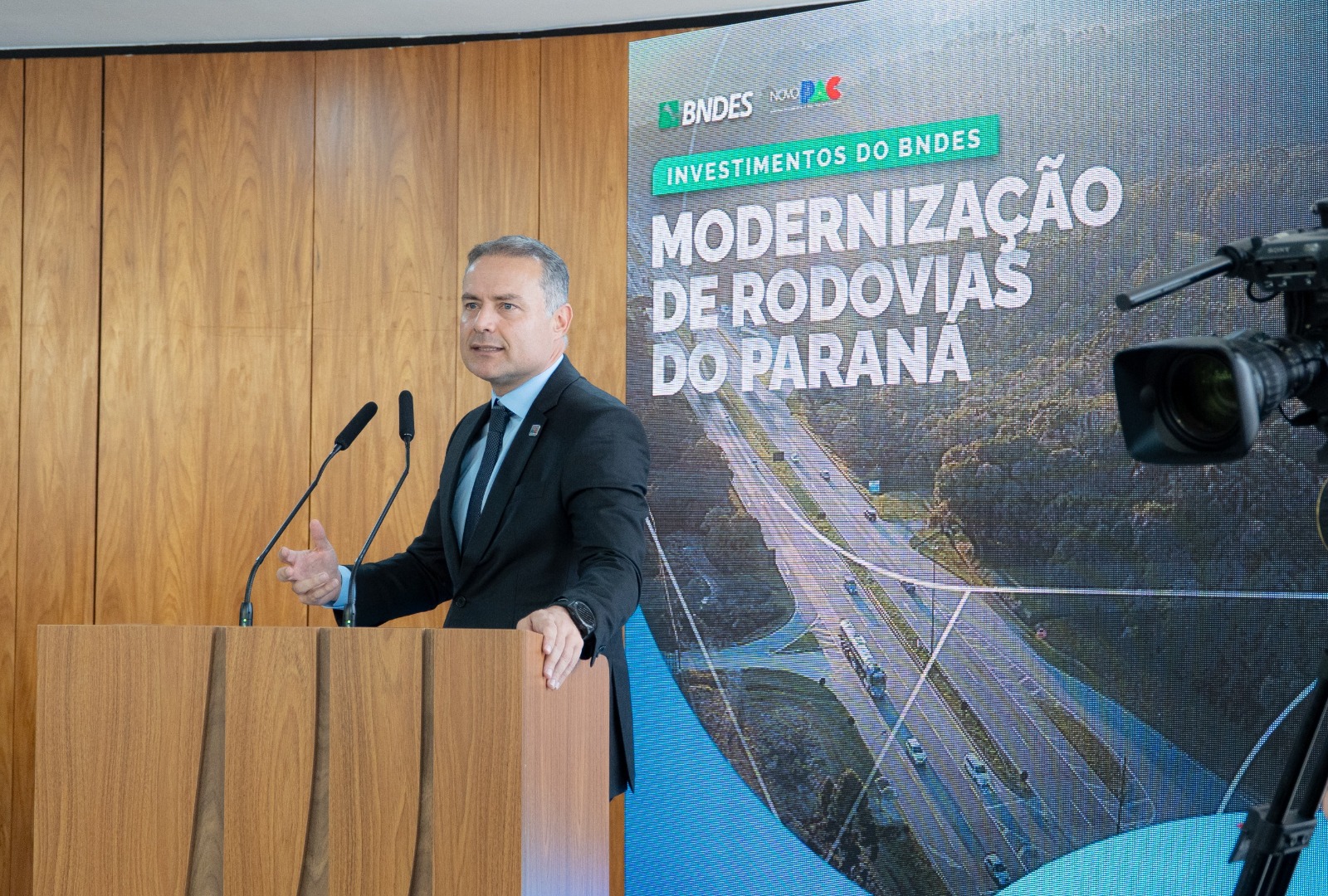 29/01/25 - Cerimônia de Anúncio do Financiamento do BNDS à Concessionária EPR Litoral Pioneiro