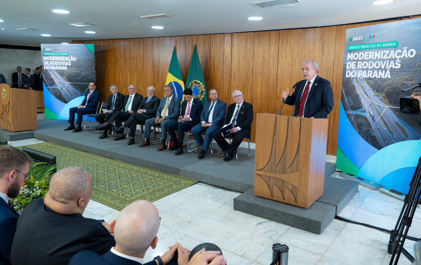 29/01/25 - Cerimônia de Anúncio do Financiamento do BNDS à Concessionária EPR Litoral Pioneiro