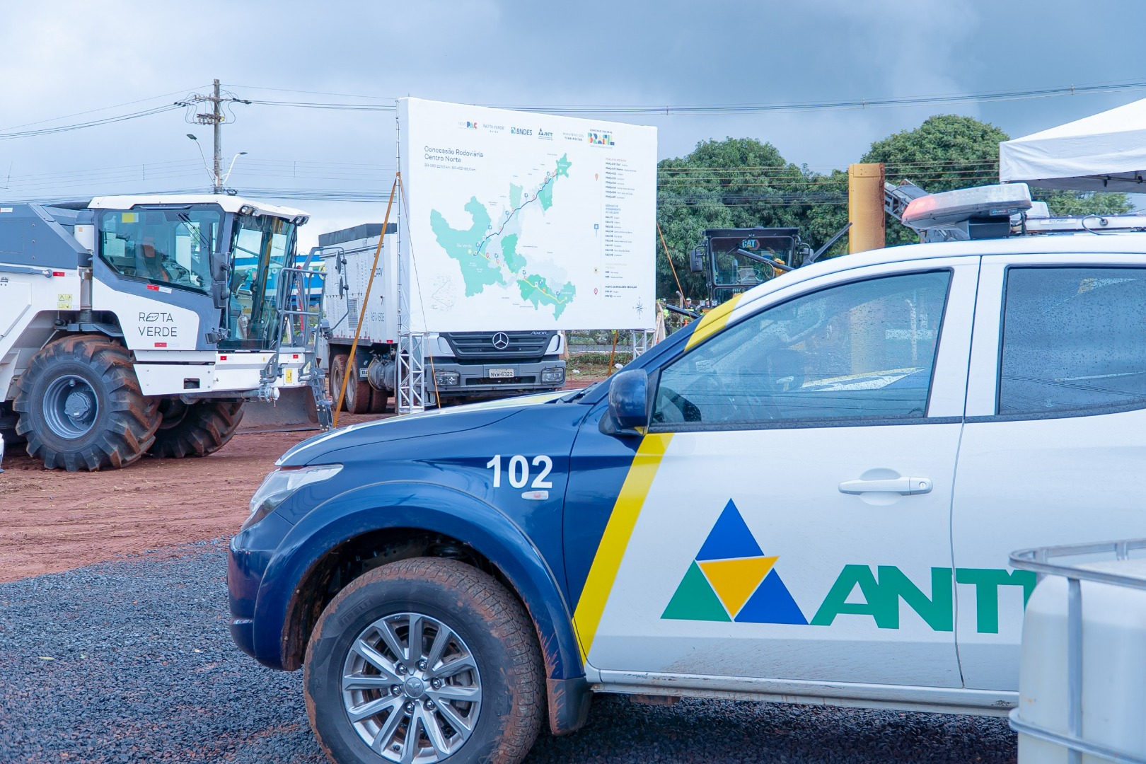 29/04/25 - Evento Máquinas na Pista e Plano 100 dias - Rota Verde BR-060/452/GO