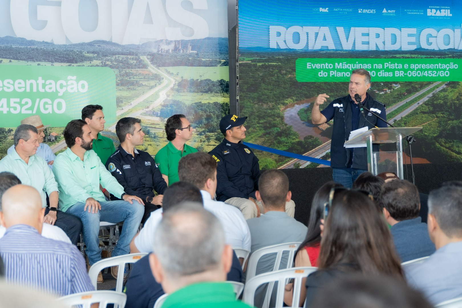 29/04/25 - Evento Máquinas na Pista e Plano 100 dias - Rota Verde BR-060/452/GO