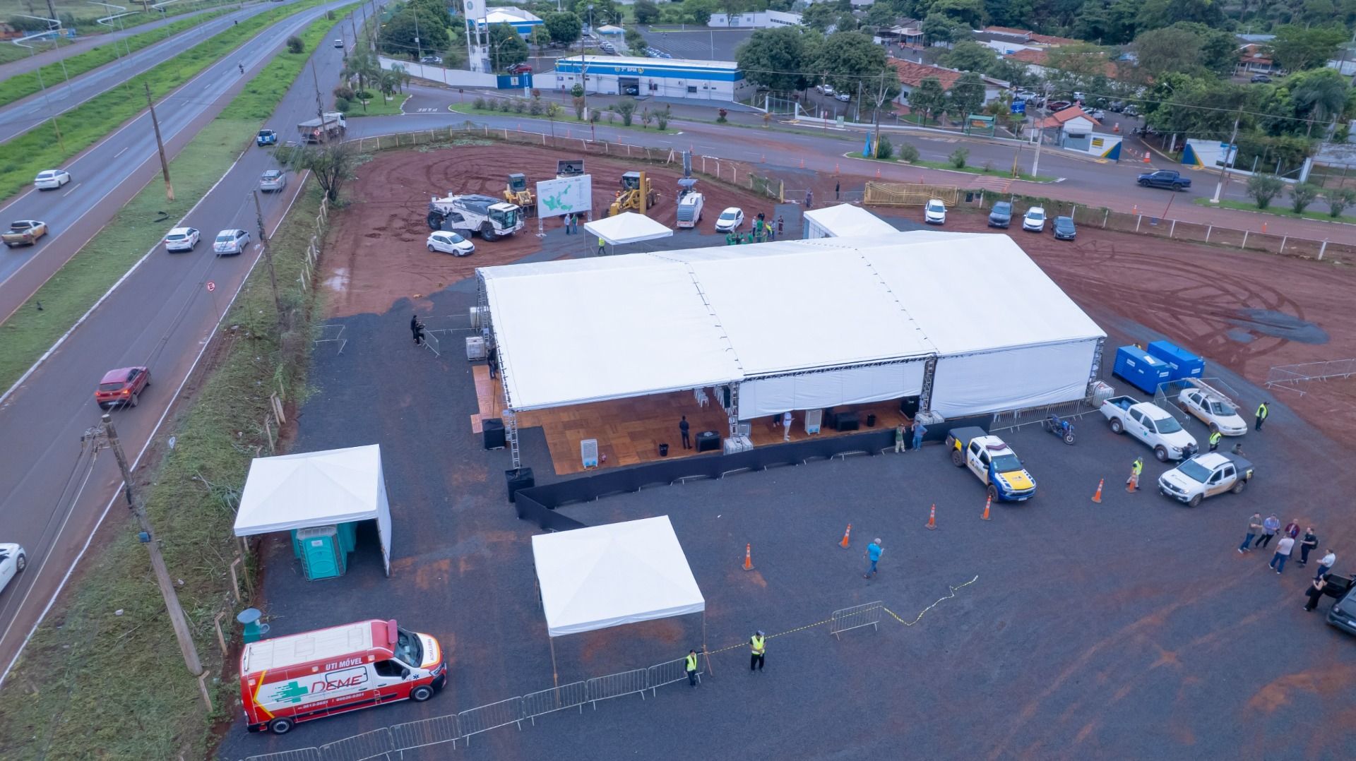 29/04/25 - Evento Máquinas na Pista e Plano 100 dias - Rota Verde BR-060/452/GO