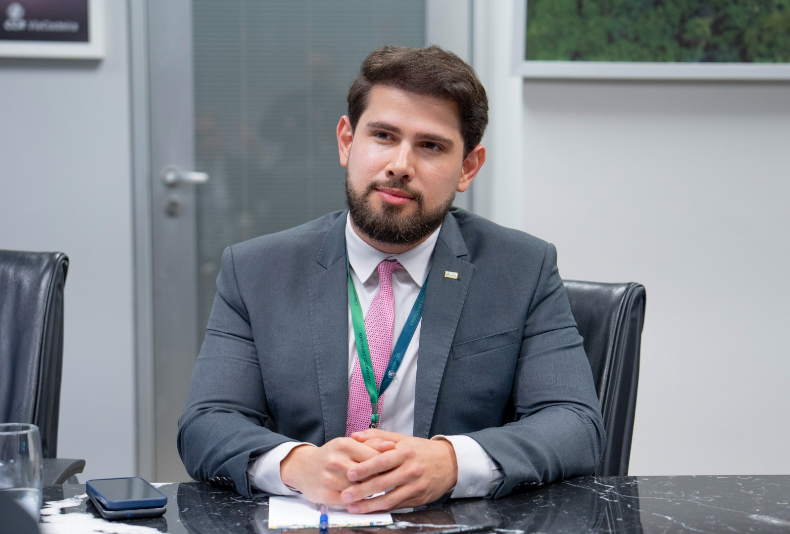 07/05/25 - Reunião DG e Dep. Leônidas Cristino