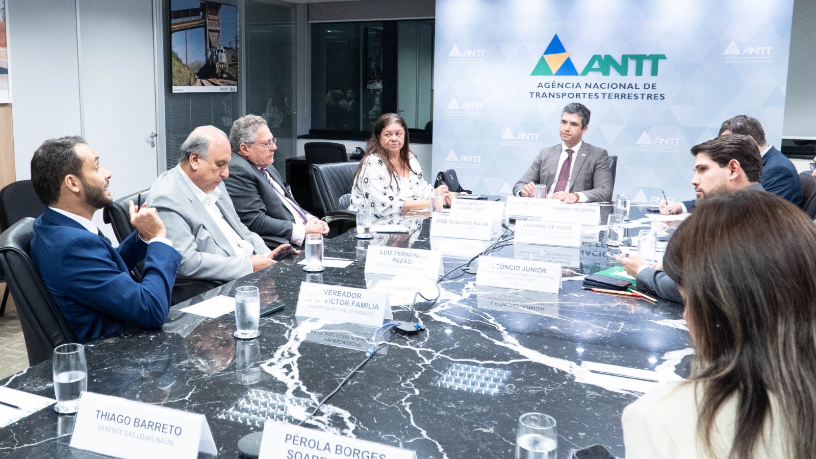 20/05/2025 - Reunião DG ANTT Dep Fed Laura Carneiro - PSD-RJ