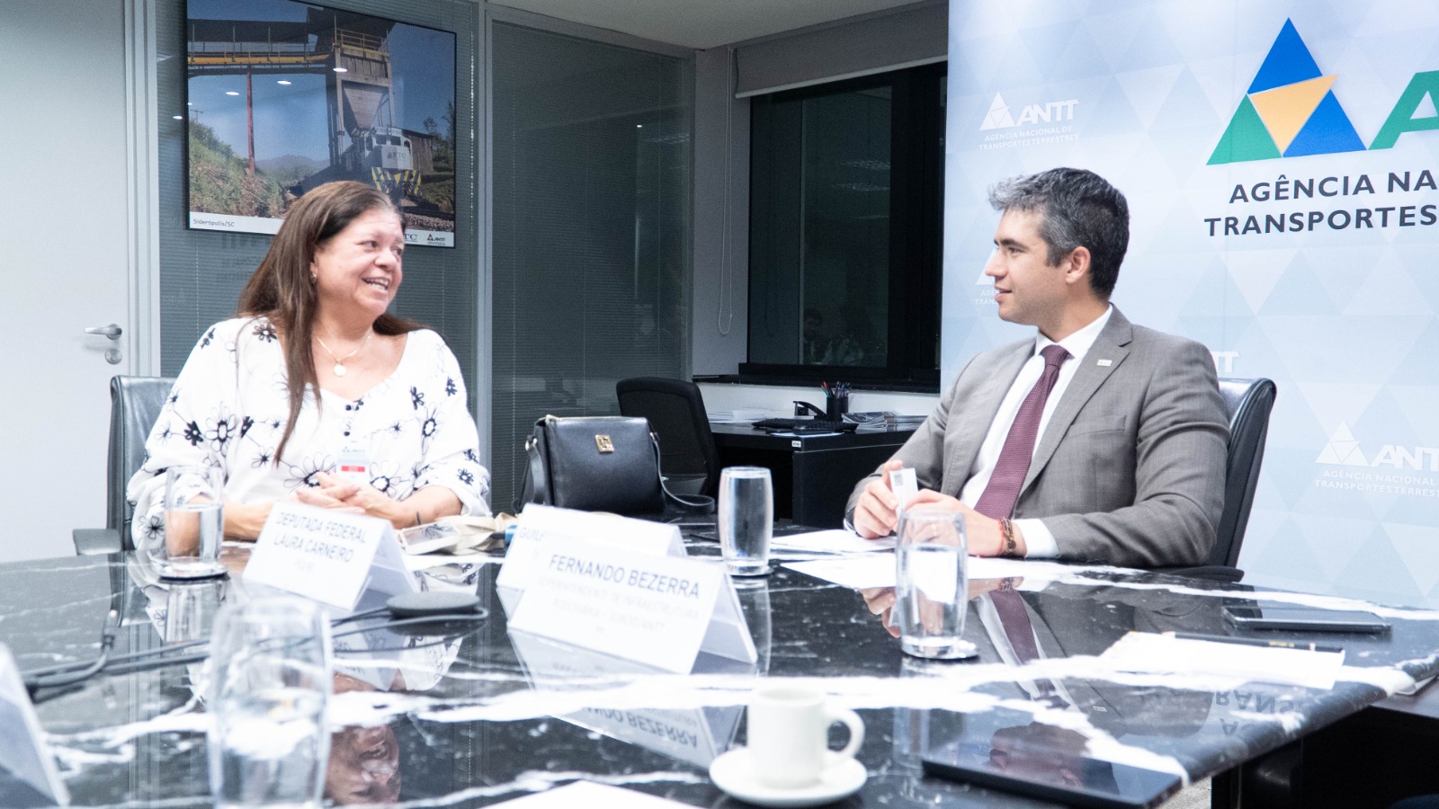 20/05/2025 - Reunião DG ANTT Dep Fed Laura Carneiro - PSD-RJ