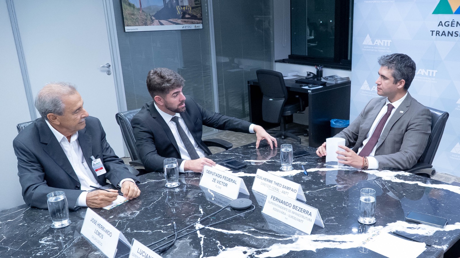 20/05/2025 - Reunião DG ANTT Dep Fed Zé Vitor - PL-MG