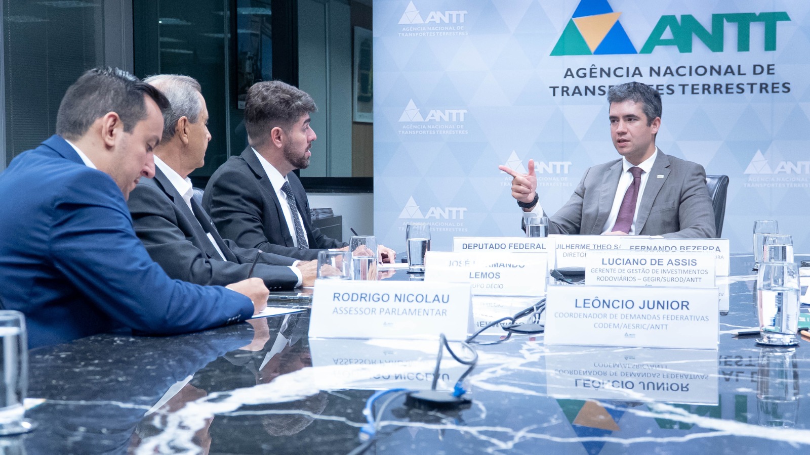 20/05/2025 - Reunião DG ANTT Dep Fed Zé Vitor - PL-MG