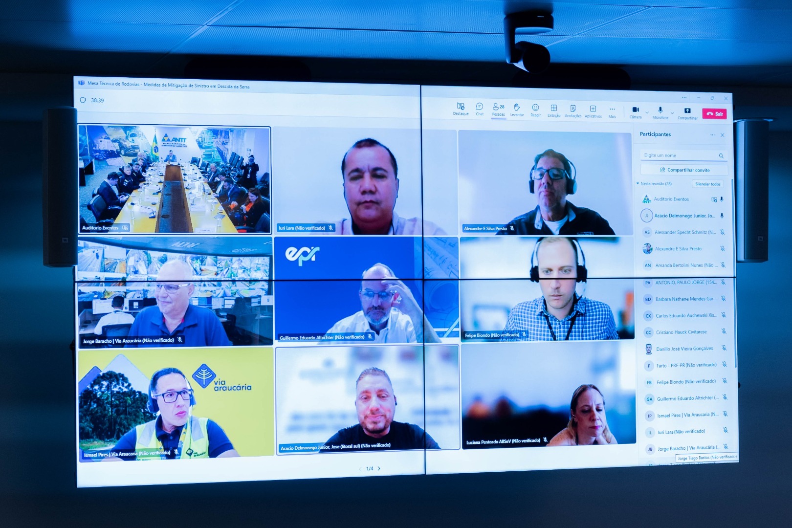 25/11/2024 - Mesa Técnica de Rodovias