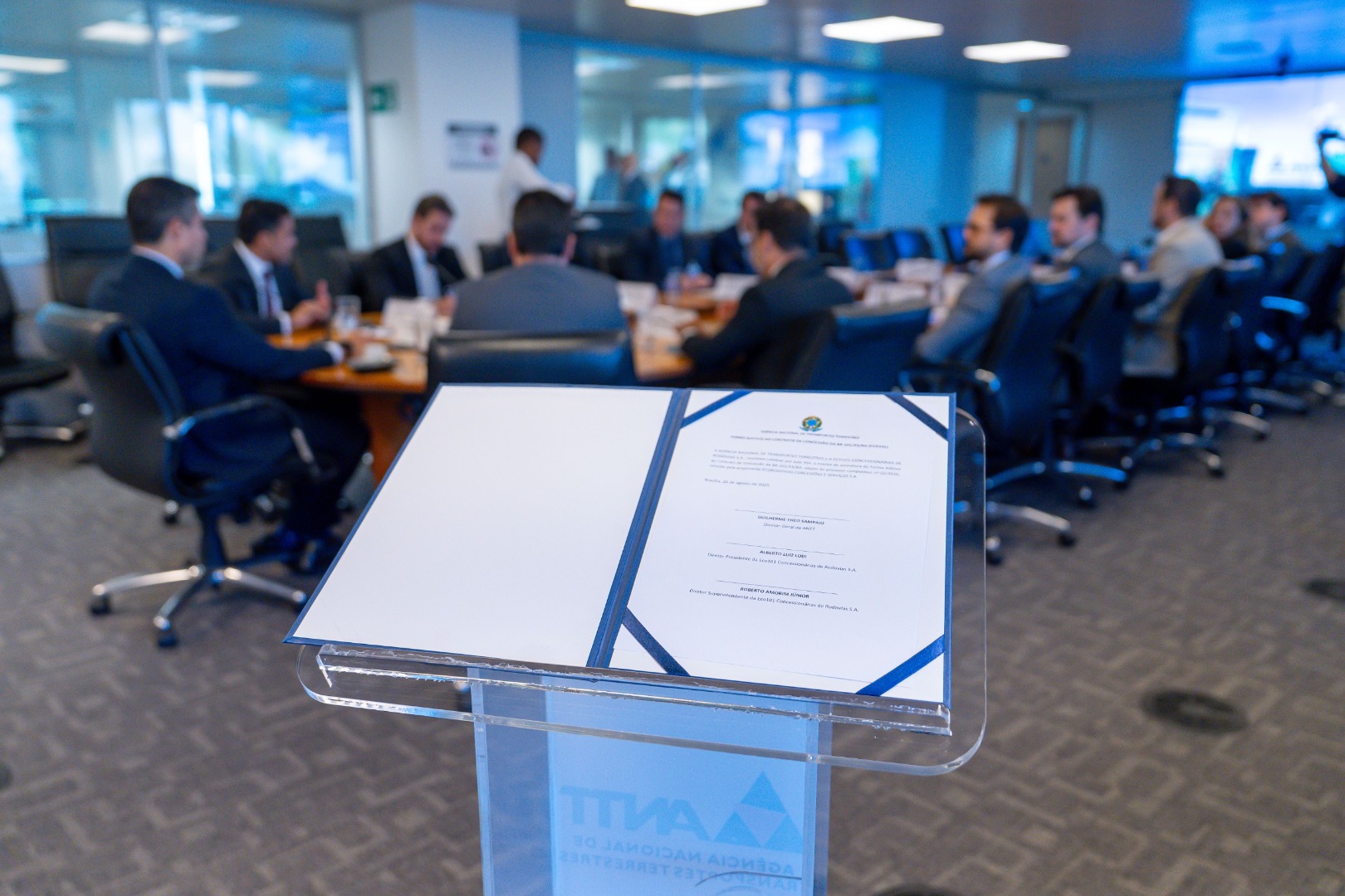 26/08/25 - Assinatura do Novo Contrato da Ecovias Capixaba