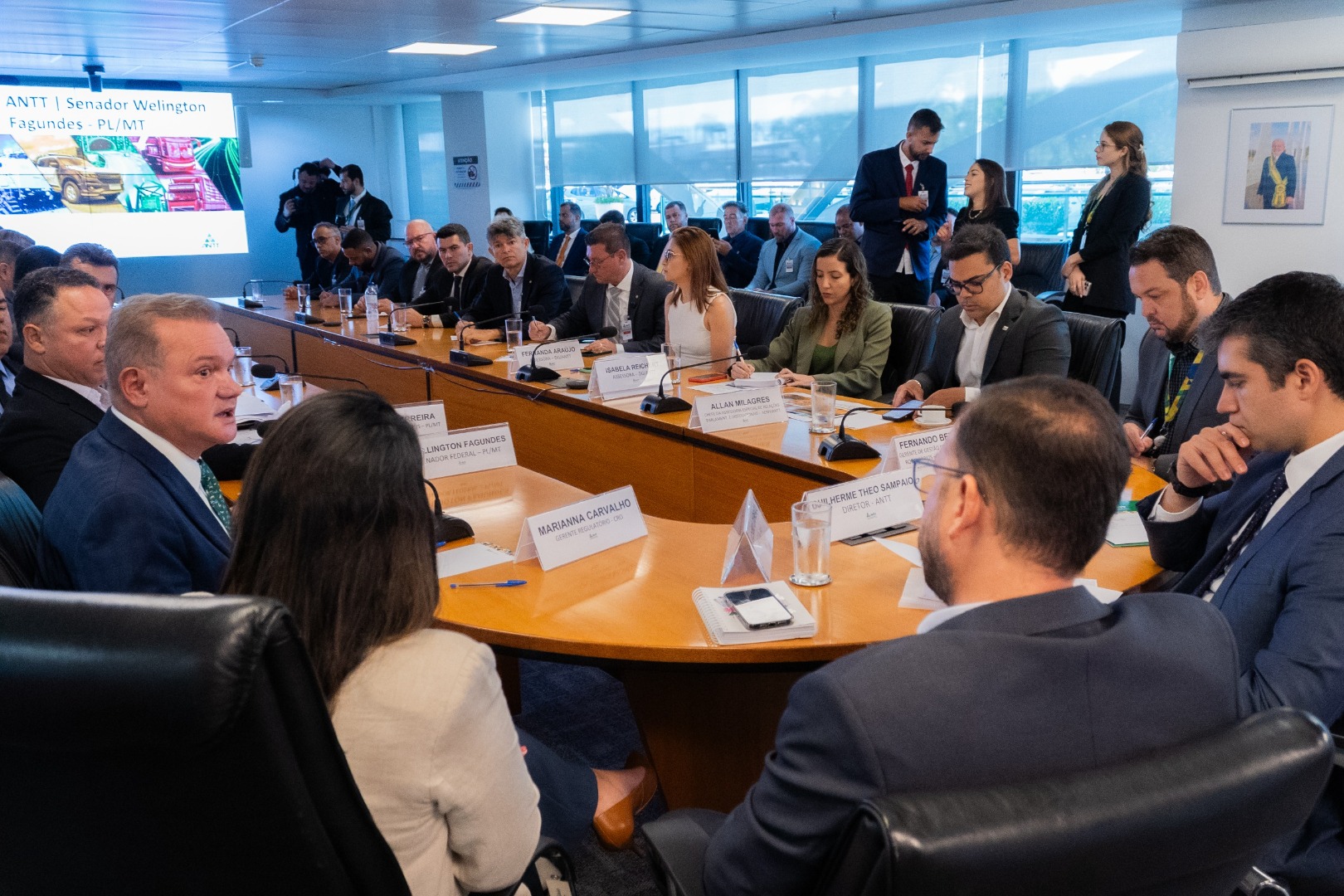 28/01/25 - Reunião DG e Sen. Welington Fagundes