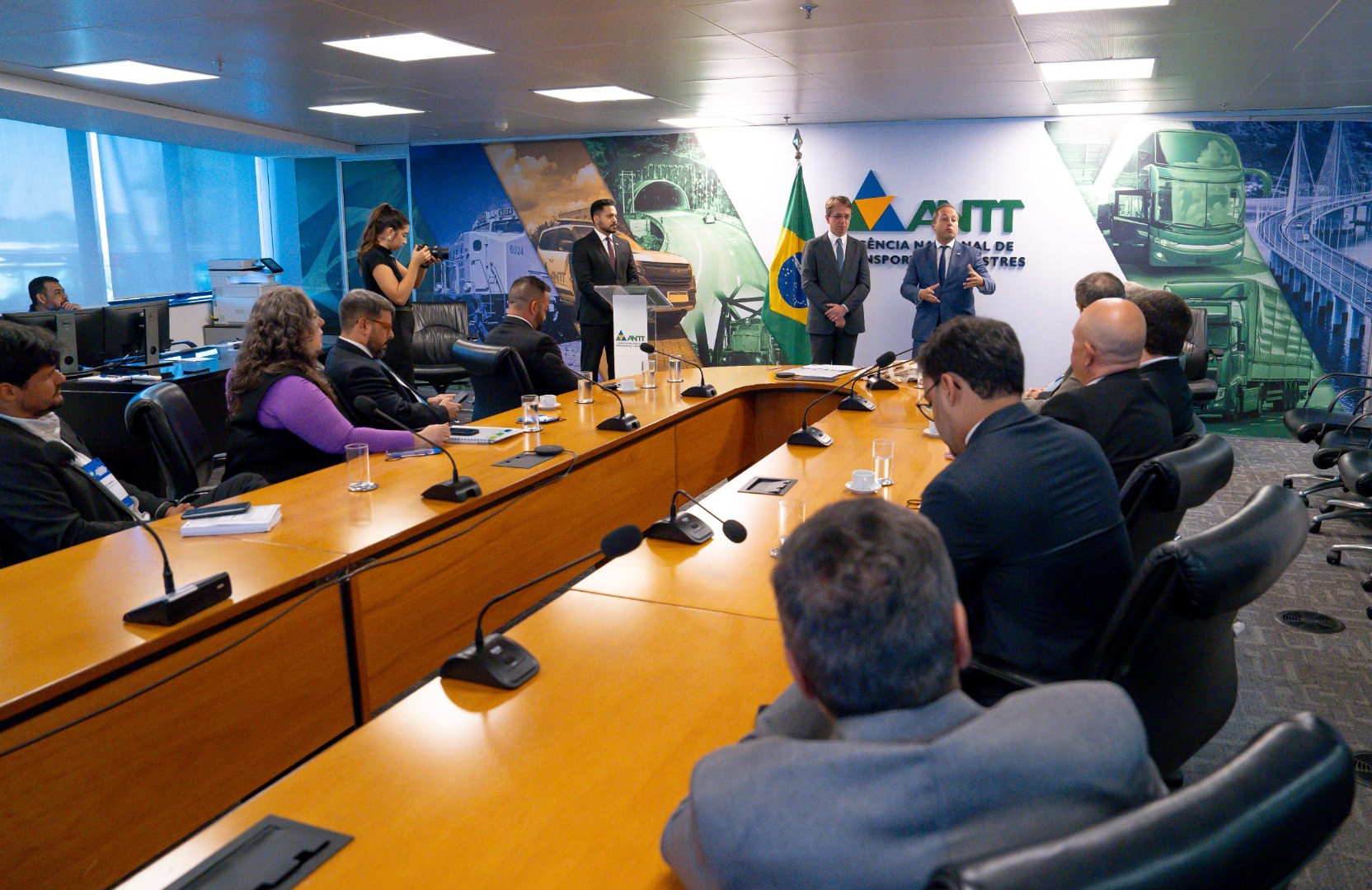 Assinatura do Termo de Parceria ANTT e AGETRANSP-RJ - 02/07/24