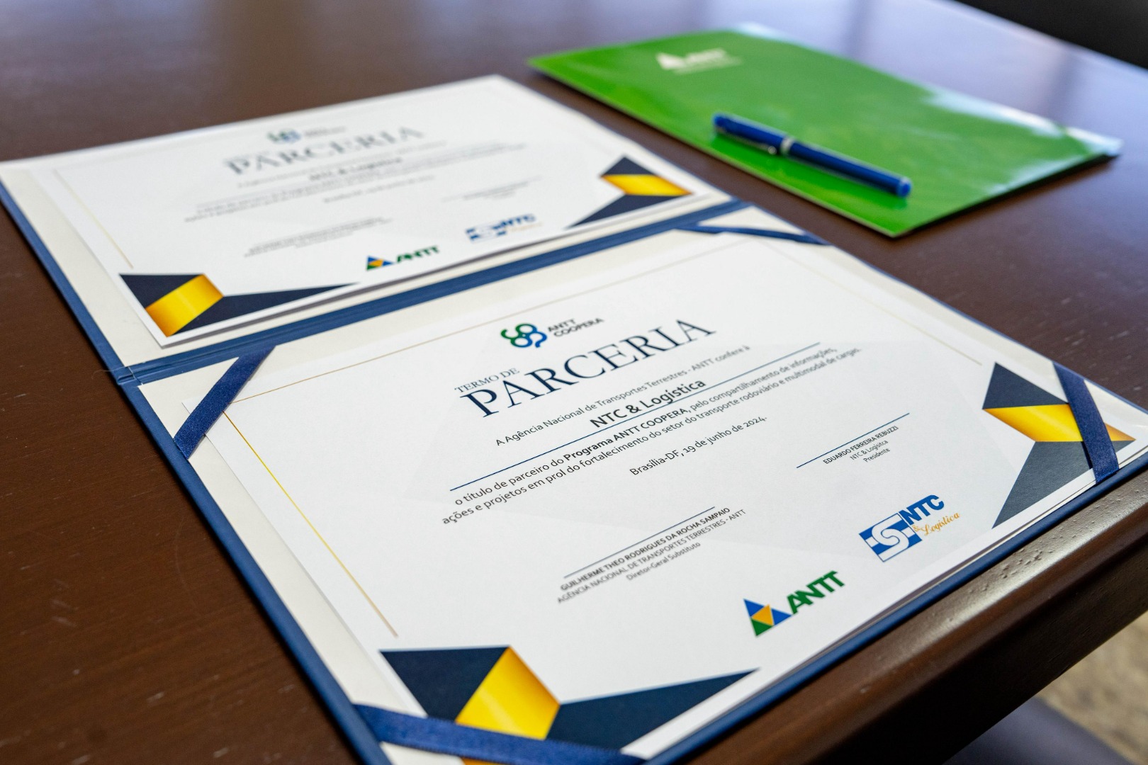 Assinatura parceria ANTT-NTC - 19/06/24