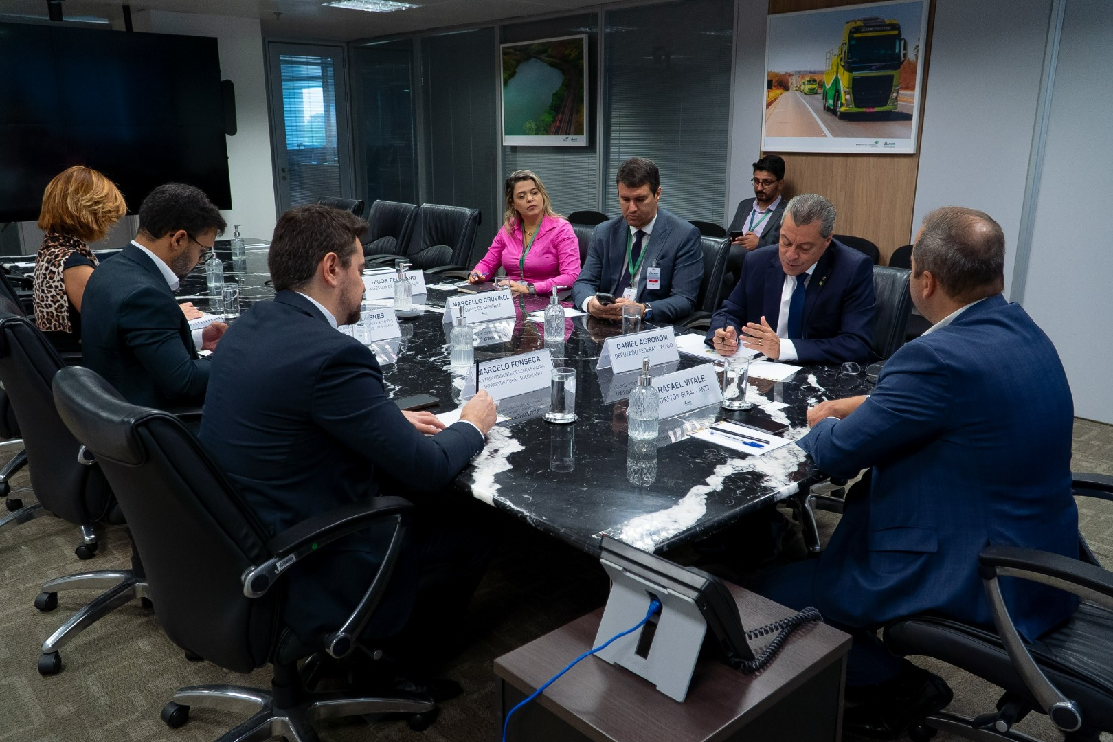 DG e deputado Daniel Agrobom - 20/3/24