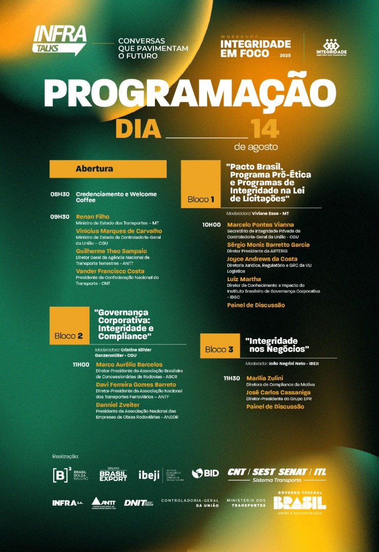 Programação Infra Talks
