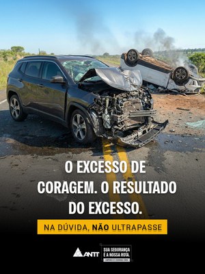 Campanha de segurança viária da ANTT - Carnaval 2026