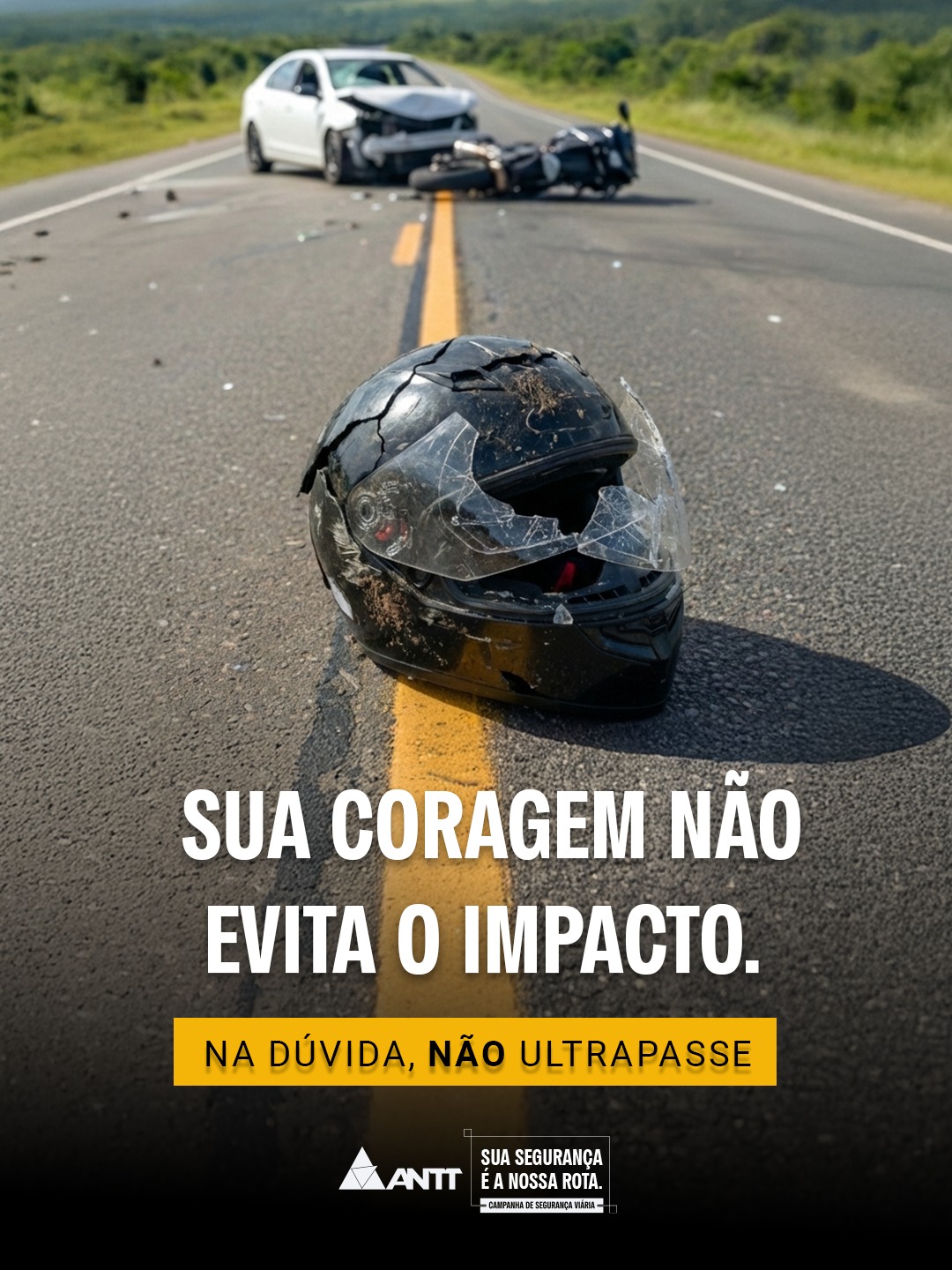 Campanha de segurança viária da ANTT - Carnaval 2026