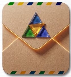 Envelope com a mensagem Deixe seu elogio