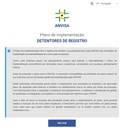 Tela de acesso ao sistema planos de implementação