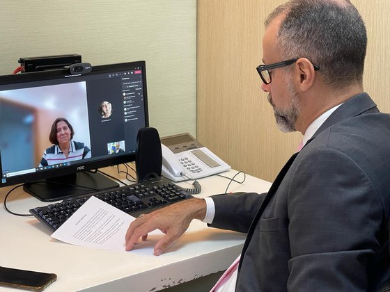 Assinatura MoU com autoridade sanitária israelense