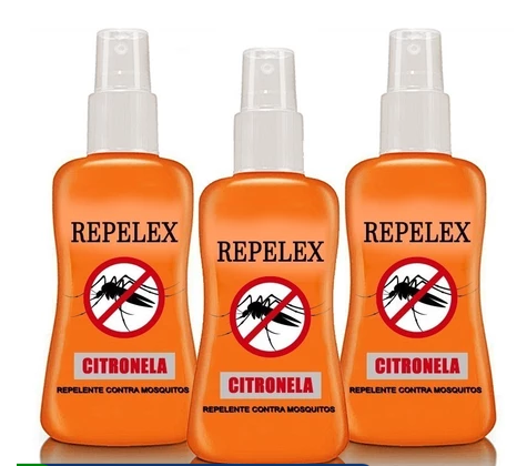 Repelex citronela sem registro na Anvisa