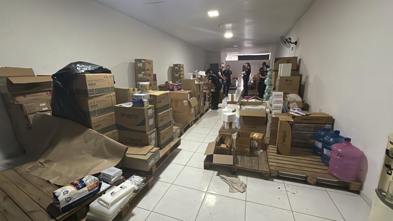 Interior da distribuidora