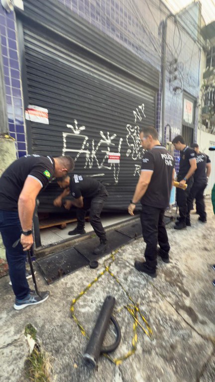 Entrada na distribuidora.