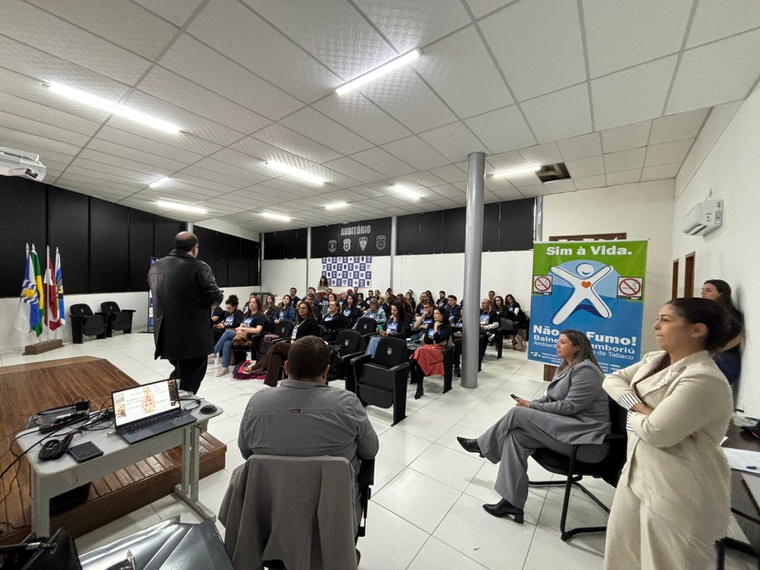 Capacitação contou com a participação de 60 profissionais de Balneário Camboriú e cidades vizinhas - Foto: Anvisa